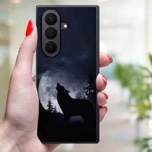 MY ART Ochranný kryt pre Samsung Galaxy Z Fold7 5G WOLF (247)
