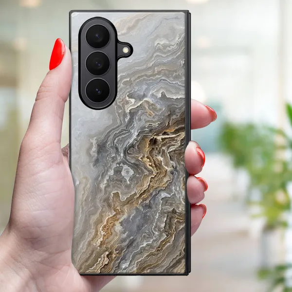 MY ART Ochranný kryt pre Samsung Galaxy Z Fold7 5G BEIGE (151)