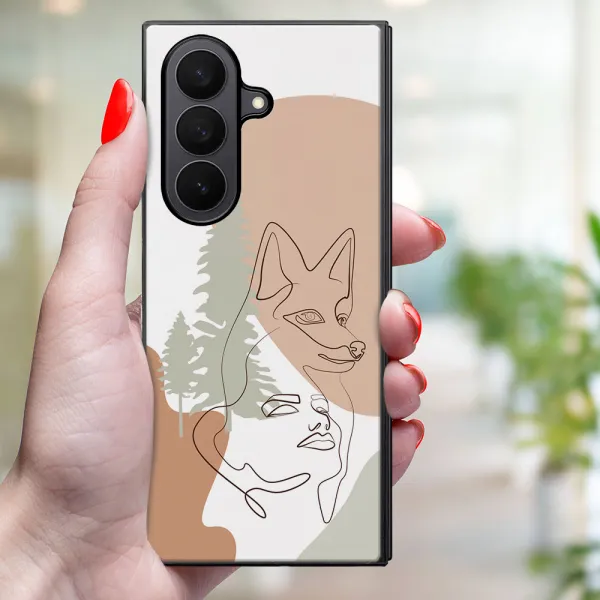 MY ART Ochranný kryt pre Samsung Galaxy Z Fold7 5G FOX (191)