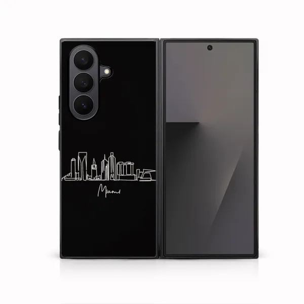 MY ART Ochranný kryt pre Samsung Galaxy Z Fold7 5G MIAMI (211)