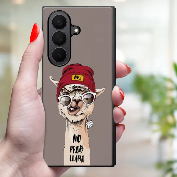 MY ART Ochranný kryt pre Samsung Galaxy Z Fold7 5G PROBLLAMA (187)