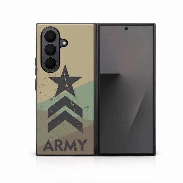 MY ART Ochranný kryt pre Samsung Galaxy Z Fold7 5G ARMY (236)