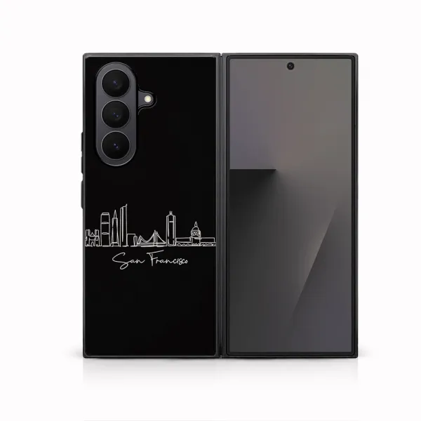 MY ART Ochranný kryt pre Samsung Galaxy Z Fold7 5G SAN FRANCISCO (212)