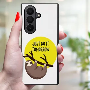 MY ART Ochranný kryt pre Samsung Galaxy Z Fold7 5G SLOTH (188)