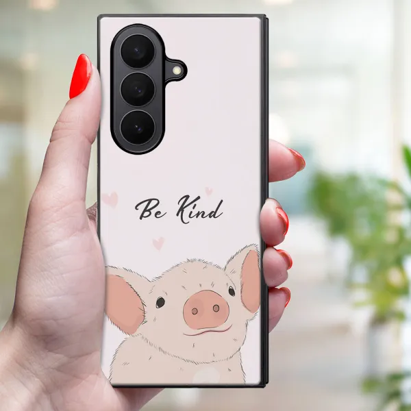 MY ART Ochranný kryt pre Samsung Galaxy Z Fold7 5G BE KIND (190)