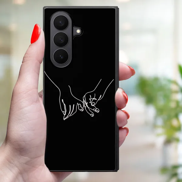 MY ART Ochranný kryt pre Samsung Galaxy Z Fold7 5G HANDS (X51)