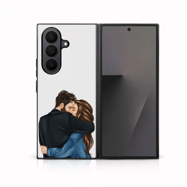 MY ART Ochranný kryt pre Samsung Galaxy Z Fold7 5G COUPLE (117)