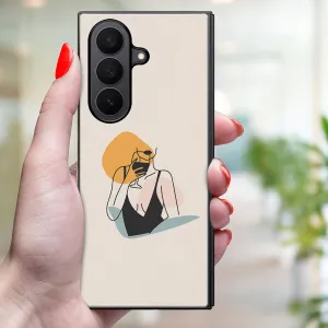 MY ART Ochranný kryt pre Samsung Galaxy Z Fold7 5G WOMAN (197)