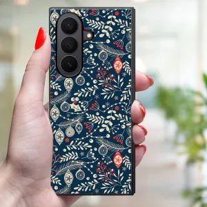 MY ART Kryt s vianočným dizajnom Samsung Galaxy Z Fold7 5G MISTLETOE (070)