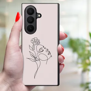 MY ART Ochranný kryt pre Samsung Galaxy Z Fold7 5G ROSE GIRL (198)