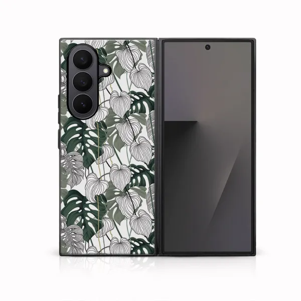 MY ART Ochranný kryt pre Samsung Galaxy Z Fold7 5G LEAF (175)
