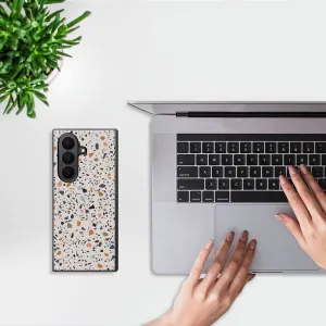 MY ART Ochranný kryt pre Samsung Galaxy Z Fold7 5G BEIGE TERRAZZO (162)