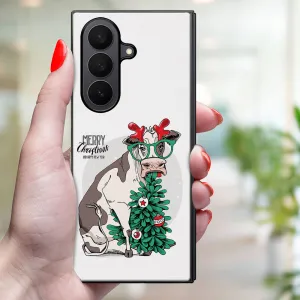 MY ART Kryt s vianočným dizajnom Samsung Galaxy Z Fold7 5G MERRY CHRISTMAS (074)