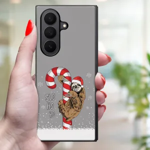 MY ART Kryt s vianočným dizajnom Samsung Galaxy Z Fold7 5G CANDY (076)
