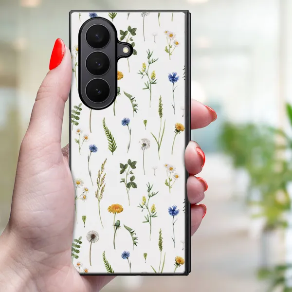 MY ART Ochranný kryt pre Samsung Galaxy Z Fold7 5G WILDFLOWER (153)