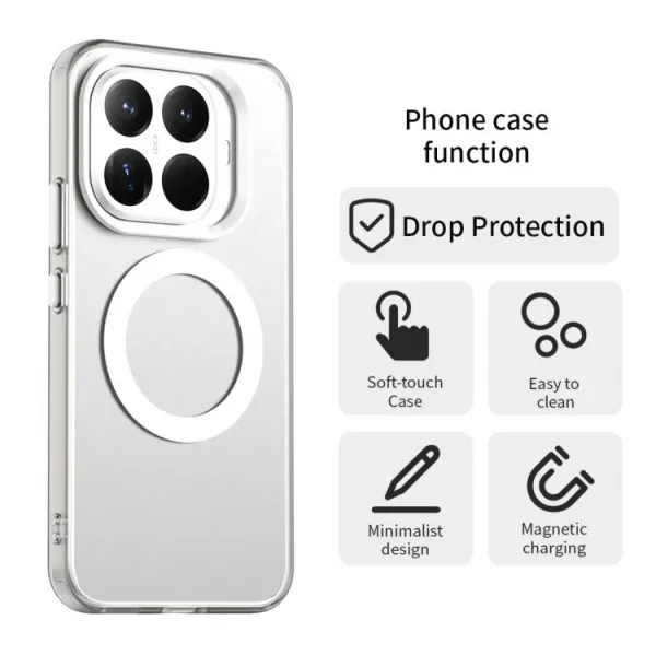 CANDY MAGSAFE Ochranný kryt pre Xiaomi 15T Pro biely
