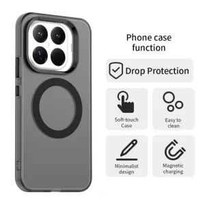 CANDY MAGSAFE Ochranný kryt pre Xiaomi 15T Pro čierny
