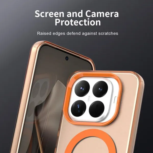 CANDY MAGSAFE Ochranný kryt pre Xiaomi 15T Pro oranžový