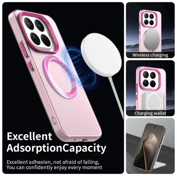 CANDY MAGSAFE Ochranný kryt pre Xiaomi 15T Pro ružový