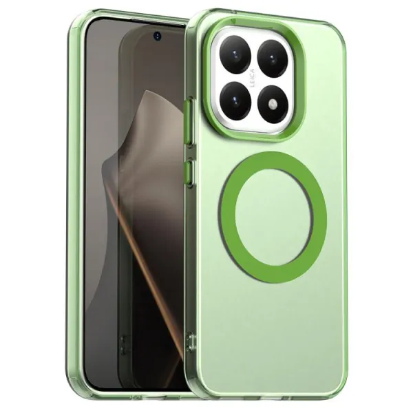 CANDY MAGSAFE Ochranný obal pre Xiaomi 15T zelený