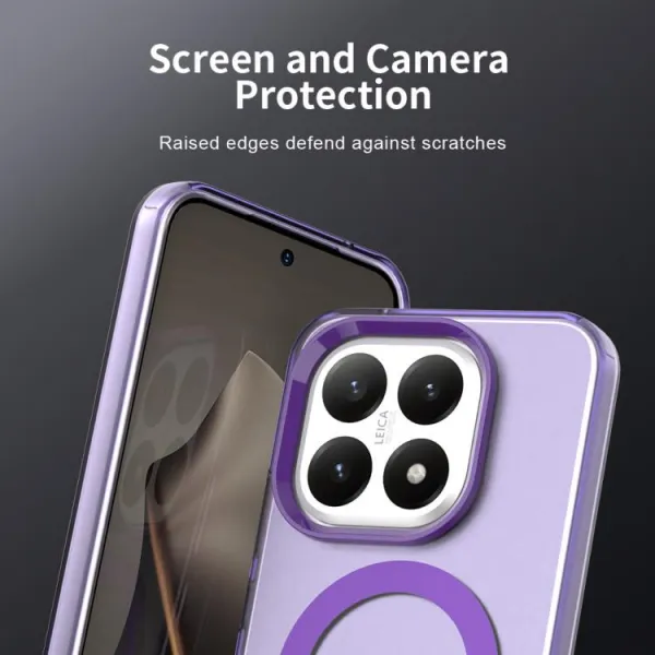 CANDY MAGSAFE Ochranný obal pre Xiaomi 15T fialový