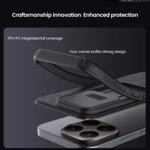 NILLKIN CAMSHIELD PRO Ochranný obal Xiaomi 15T Pro čierny