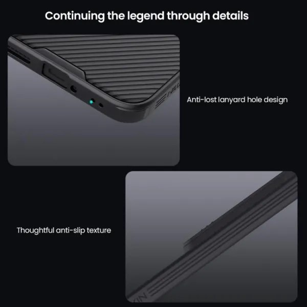 NILLKIN CAMSHIELD PRO Ochranný obal Xiaomi 15T Pro čierny