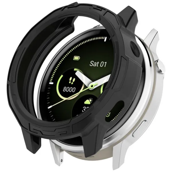 TPU HALF COVER Kryt pre Garmin Venu 4 41mm čierny