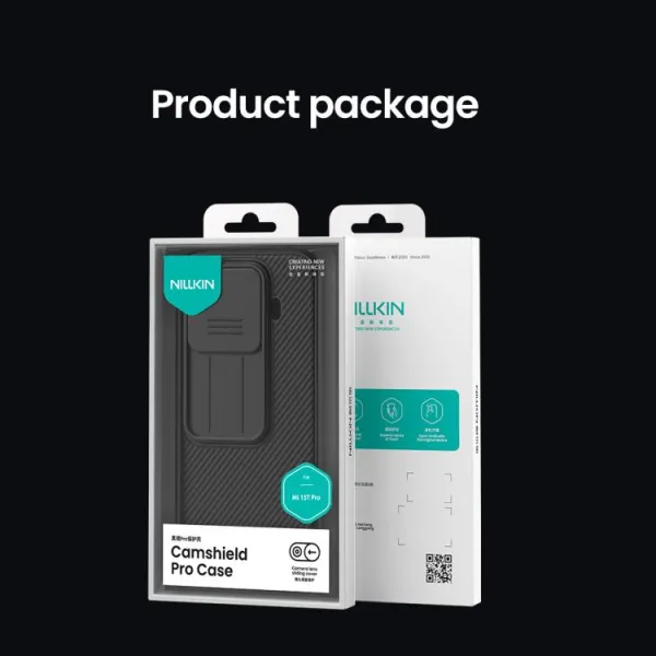 NILLKIN CAMSHIELD PRO Ochranný obal Xiaomi 15T Pro čierny