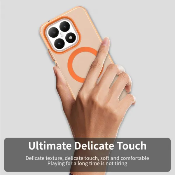 CANDY MAGSAFE Ochranný obal pre Xiaomi 15T oranžový
