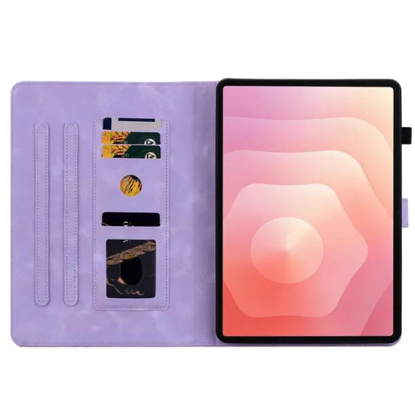 ART LILY Zaklápacie puzdro pre Samsung Galaxy Tab S11 fialové