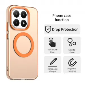CANDY MAGSAFE Ochranný obal pre Xiaomi 15T oranžový