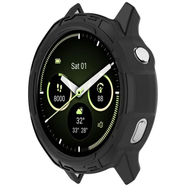 TPU HALF COVER Kryt pre Garmin Venu 4 41mm čierny