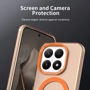 CANDY MAGSAFE Ochranný obal pre Xiaomi 15T oranžový
