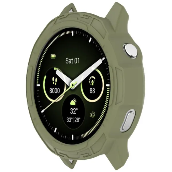 TPU HALF COVER Kryt pre Garmin Venu 4 45mm zelený