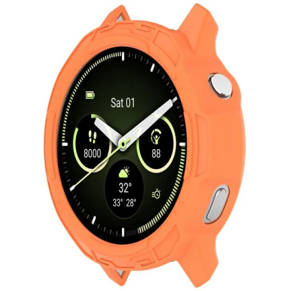 TPU HALF COVER Kryt pre Garmin Venu 4 45mm oranžový
