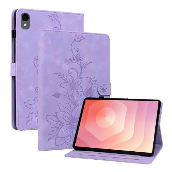 ART LILY Zaklápacie puzdro pre Samsung Galaxy Tab S11 fialové