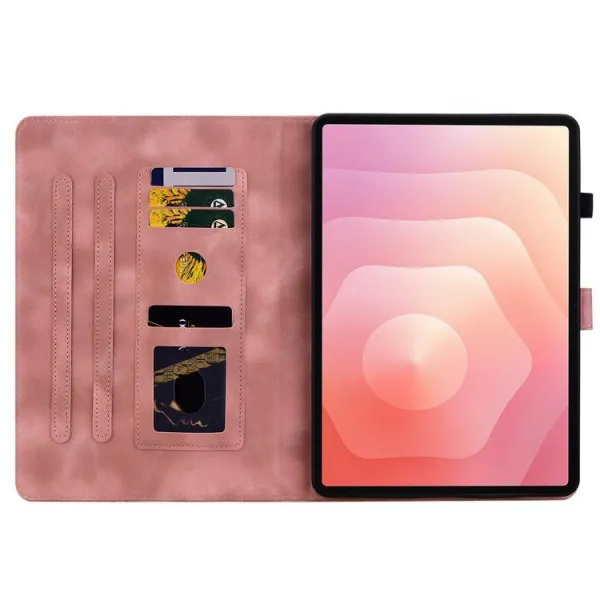 ART LILY Zaklápacie puzdro pre Samsung Galaxy Tab S11 ružové