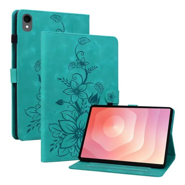 ART LILY Zaklápacie puzdro pre Samsung Galaxy Tab S11 zelené