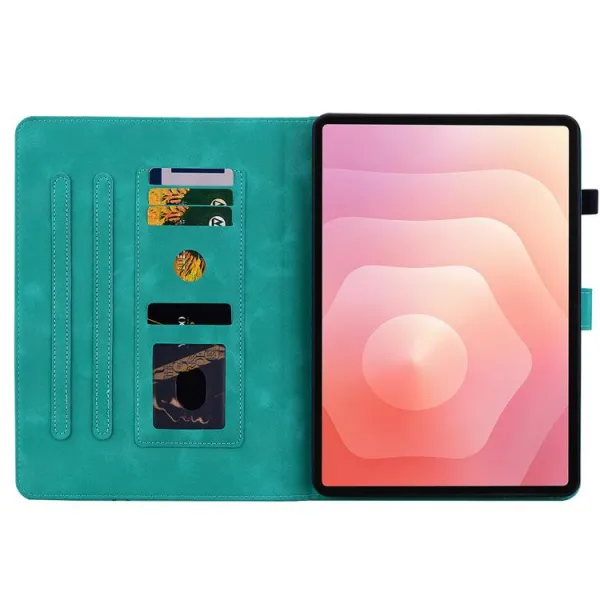 ART LILY Zaklápacie puzdro pre Samsung Galaxy Tab S11 zelené