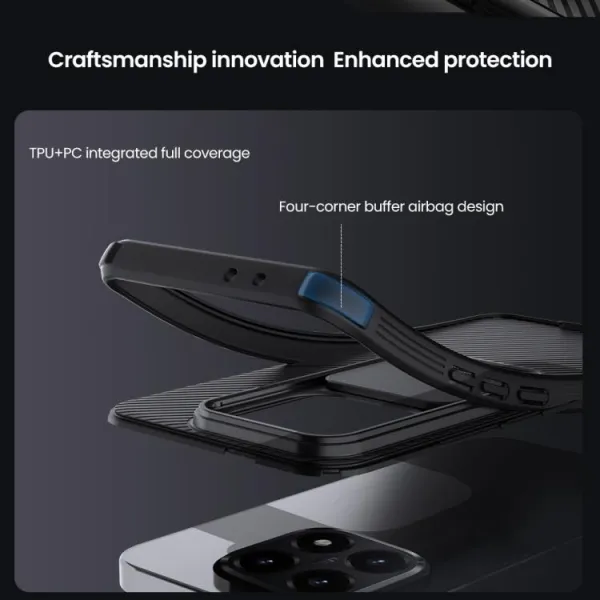 NILLKIN CAMSHIELD PRO Ochranný obal Xiaomi 15T čierny