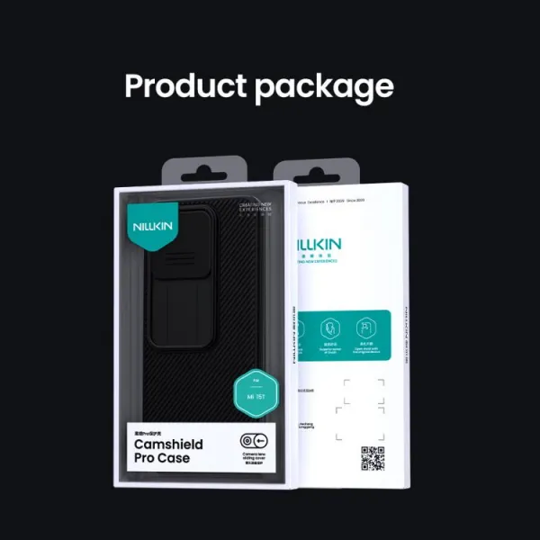 NILLKIN CAMSHIELD PRO Ochranný obal Xiaomi 15T čierny