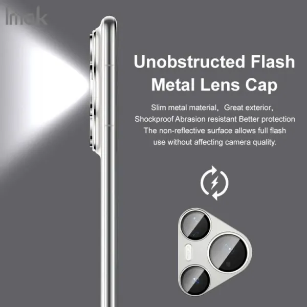 IMAK METAL PREMIUM COVER Ochrana fotoaparátu Huawei Pura 80 Pro GOLD