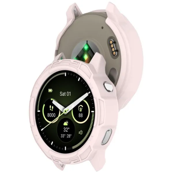 TPU HALF COVER Kryt pre Garmin Venu 4 41mm ružový