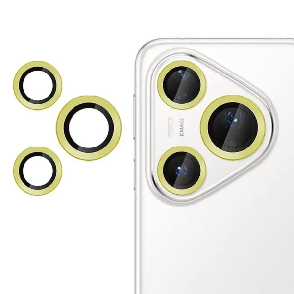 KALEBOL ALU Sklo pre fotoaparát Huawei Pura 80 Pro GOLD