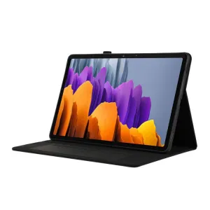 FABRIC Zaklápací kryt pre Samsung Galaxy Tab S11 čierny
