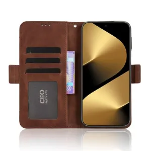 SLOT Peňaženkový obal pre Huawei Pura 80 Pro hnedý
