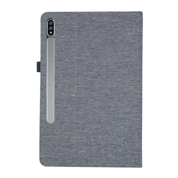 FABRIC Zaklápací kryt pre Samsung Galaxy Tab S11 modrý