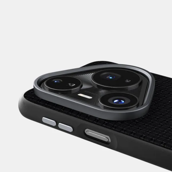 ABEEL RUYI Kožený kryt s MagSafe pre Huawei Pura 80 Ultra modrý