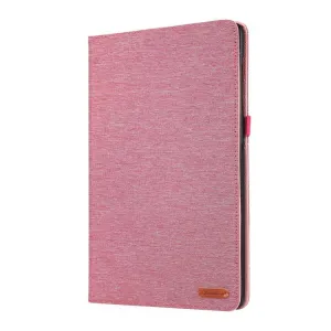 FABRIC Zaklápací kryt pre Samsung Galaxy Tab S11 ružový